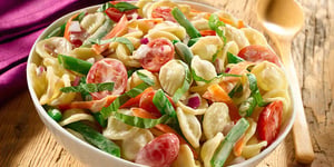 Photo de la Recette: Salade de Pâtes Balsamique Crémeuse
