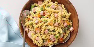 Salade de Pâtes Fraîches avec du Jambon
