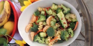 Photo de la Recette: SALADE DE PÂTE AGRUMES BROCOLI
