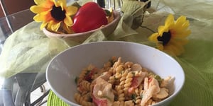 Photo de la Recette: Salade de Pâte et Crabe