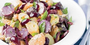 Salade de Pommes de Terre au Raifort et aux Olives