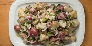 Photo de la Recette: Salade de Pommes de Terre Balsamique à L’italienne