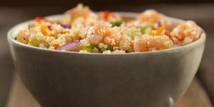 Salade de Quinoa aux Crevettes