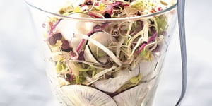 Salade de Radis Noir et Graines Germées