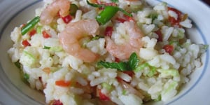 Salade de Riz aux Crevettes