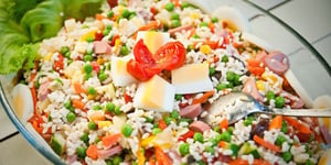 Photo de la Recette: Salade de Riz Complète
