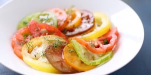 Salade De Tomates Anciennes À L’aneth