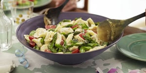 Photo de la Recette: Salade de Tortellinis Primavera Crémeuse