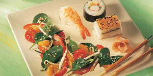 Photo de la Recette: Salade D’épinards au Parfum de Sésame
