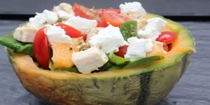 Photo de la Recette: Salade Fraîcheur Au Melon Charentais