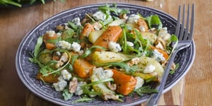 Salade Froide de Carotte et de Panais au Roquefort