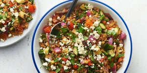 Photo de la Recette: Salade Mexicaine au Quinoa et aux Légumes Grillés