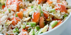 Salade Riz Avocat