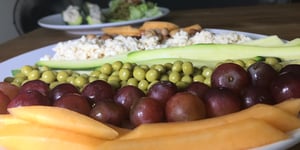 Une Salade Santé bien Rangée
