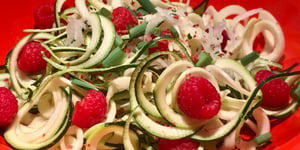 Photo de la Recette: Salade Spirale aux Zucchinis