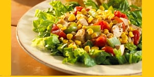 Photo de la Recette: Salade Taco Chaude au Maïs