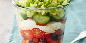 Salade Taco de Poulet en Pot