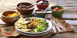 Photo de la Recette: Salade-Tacos au Boeuf Haché Maigre