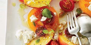 Salade de Tomates et de Nectarines