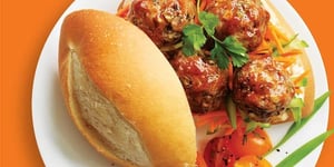 Photo de la Recette: Sandwich aux Boulettes de Viande à la Vietnamienne