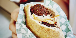 Photo de la Recette: Sandwich aux Falafels Traditionnel de La Panthère Verte
