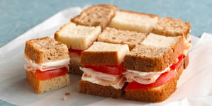 Photo de la Recette: Sandwich « damier » à la Dinde