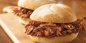 Photo de la Recette: Sandwichs au Porc Effiloché