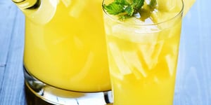 Photo de la Recette: Sangria Pétillante à L’ananas