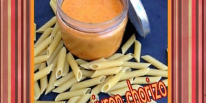 Photo de la Recette: Sauce pour Accompagner les Pâtes Poivron Chorizo Doux