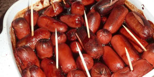 Photo de la Recette: Saucisses Cocktail à L'érable