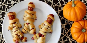 Saucisses en Forme de Momies qui Marchent