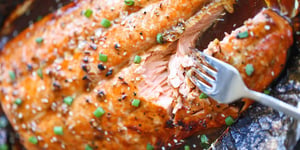 Photo de la Recette: Saumon à L’asiatique sur le BBQ