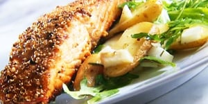 Photo de la Recette: Saumon en Croûte D'épices