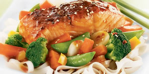 Saumon Glacé à L'érable à L'asiatique