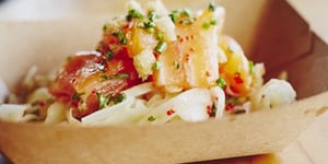 Photo de la Recette: Saumon spicy D et Salade de Fenouil au Yuzu de Grumman78