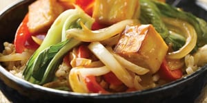 Photo de la Recette: Sauté au Pak-choï et au Tofu aux 5 Épices