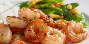 Photo de la Recette: Sauté de Crevettes et de Légumes