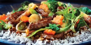 Photo de la Recette: Sauté de Boeuf à la Teriyaki