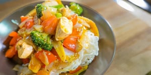 Sauté de Général Tao aux Légumes