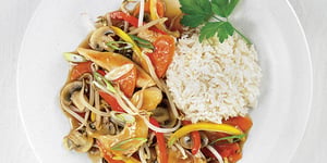 Sauté de Poulet et de Légumes
