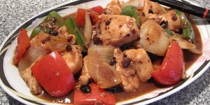 Photo de la Recette: Sauté de Poulet et de Poivrons