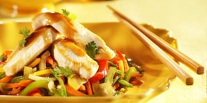 Sauté de Poulet Teriyaki à L’érable
