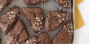 Scones au Chocolat, Gingembre et Stout