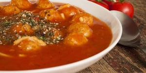 Photo de la Recette: Sder (soupe tunisienne aux boulettes)