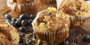 Sirop D'érable et Bleuets...Un muffin Gagnant