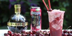 Photo de la Recette: Slochetail Thé Aromatisé à la Vodka Framboises et Cerises