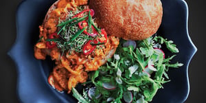 Photo de la Recette: Sloppy Joes façon Poulet au Beurre Parfaits pour Deux