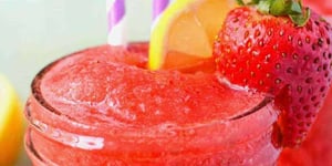 Slush de Vodka aux Fraises et Limonade