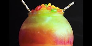Photo de la Recette: Slush Vodka et Jelly Beans