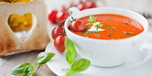 Photo de la Recette: Soupe à la Tomate au Basilic